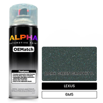 LEXUS DARK GREEN GRAPHIT P. 6M5 | OEMatch Automotive Spraycan