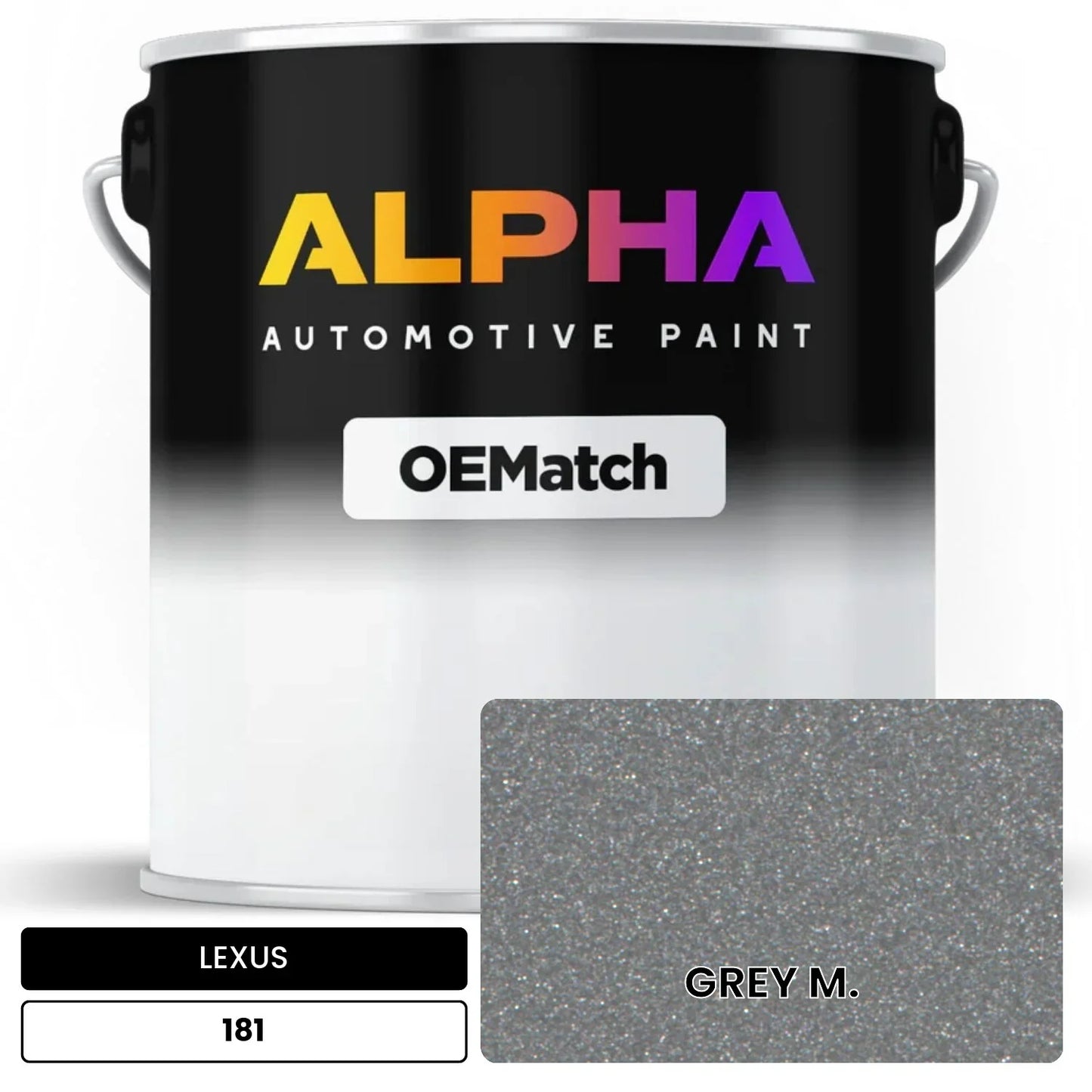 LEXUS GREY M. 181 OEMatch Basecoat