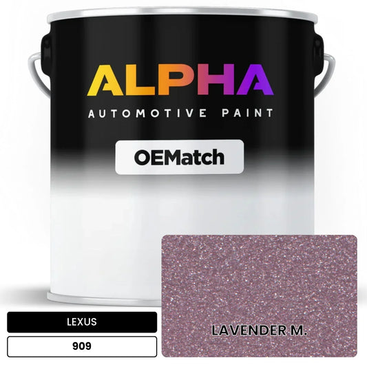 LEXUS LAVENDER M. 909 OEMatch Basecoat