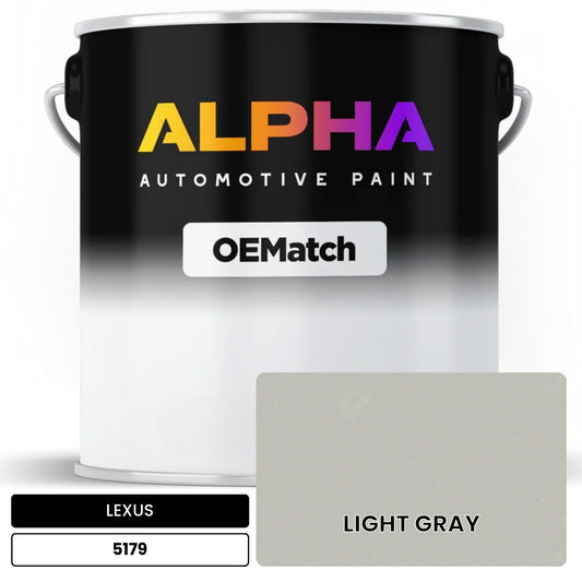 LEXUS LIGHT GRAY 5179 OEMatch Basecoat