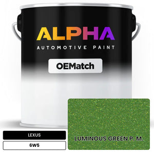 SCION LUMINOUS GREEN P. M. 6W5 | OEMatch Automotive Basecoat
