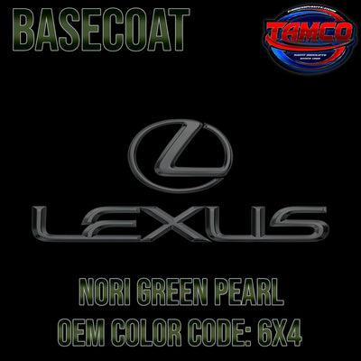 Lexus Nori Green Pearl | 6X4 | 2019-2022 | OEM Basecoat - The Spray Source - Tamco Paint Manufacturing