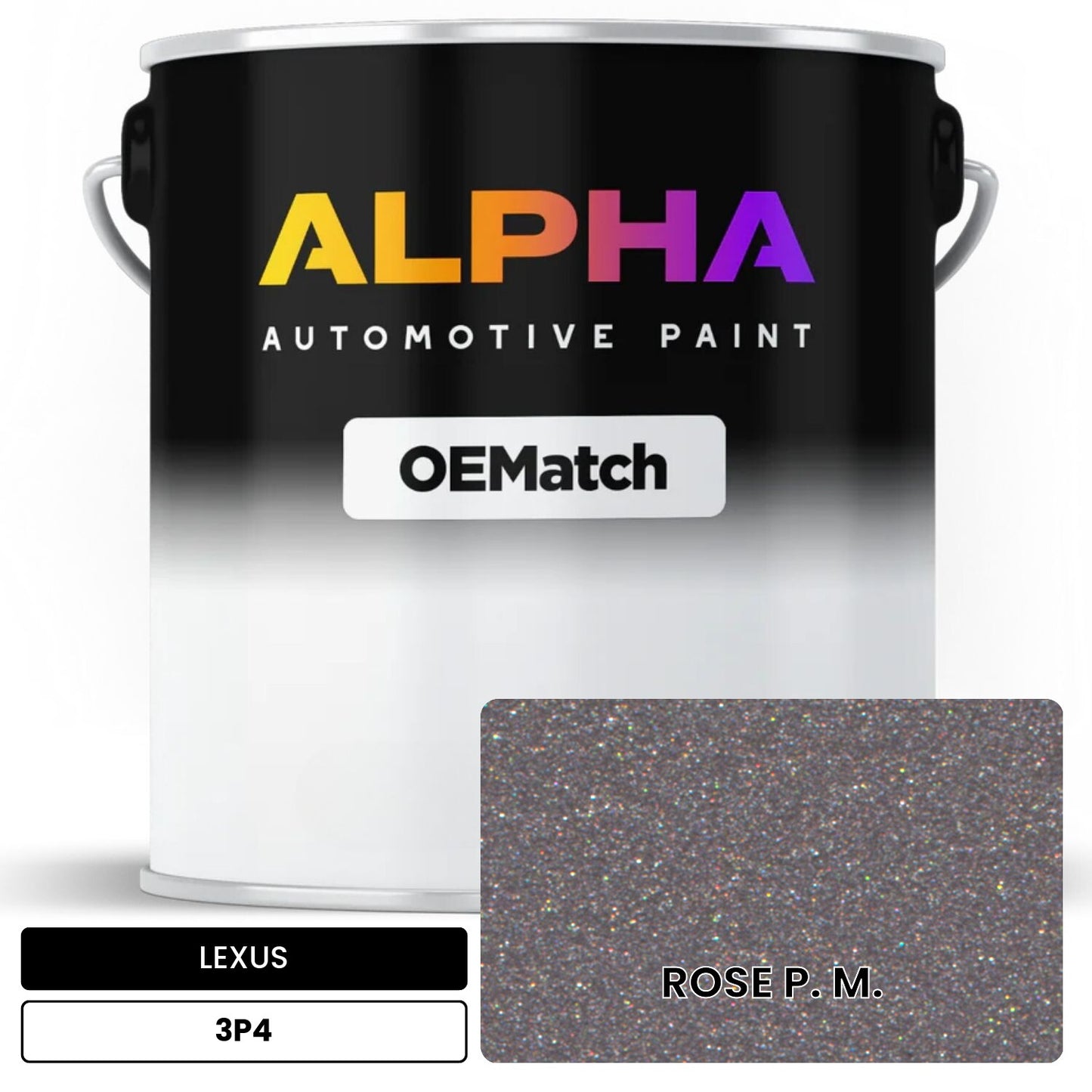 LEXUS ROSE P. M. 3P4 OEMatch Basecoat