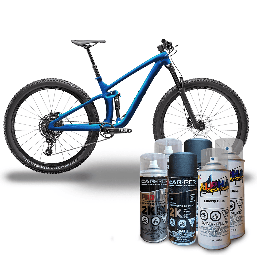 Liberty Blue Bike Paint Kit - The Spray Source - Alpha Pigments