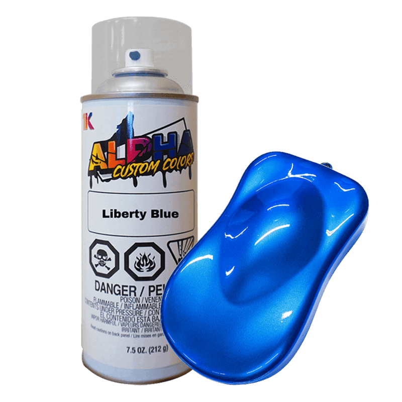 Liberty Blue Bike Paint Kit - The Spray Source - Alpha Pigments