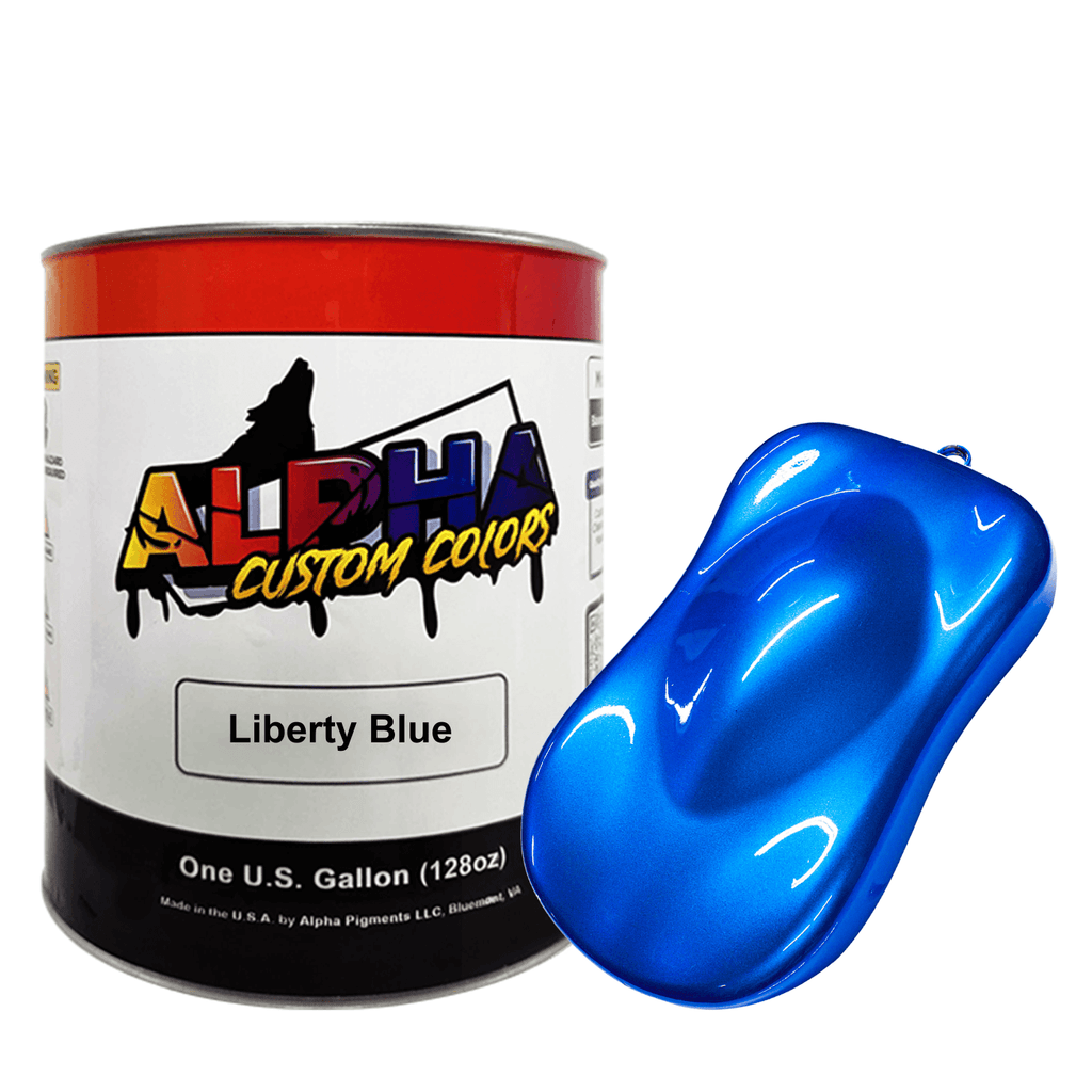 Liberty Blue Paint Basecoat Midcoat - The Spray Source - Alpha Pigments