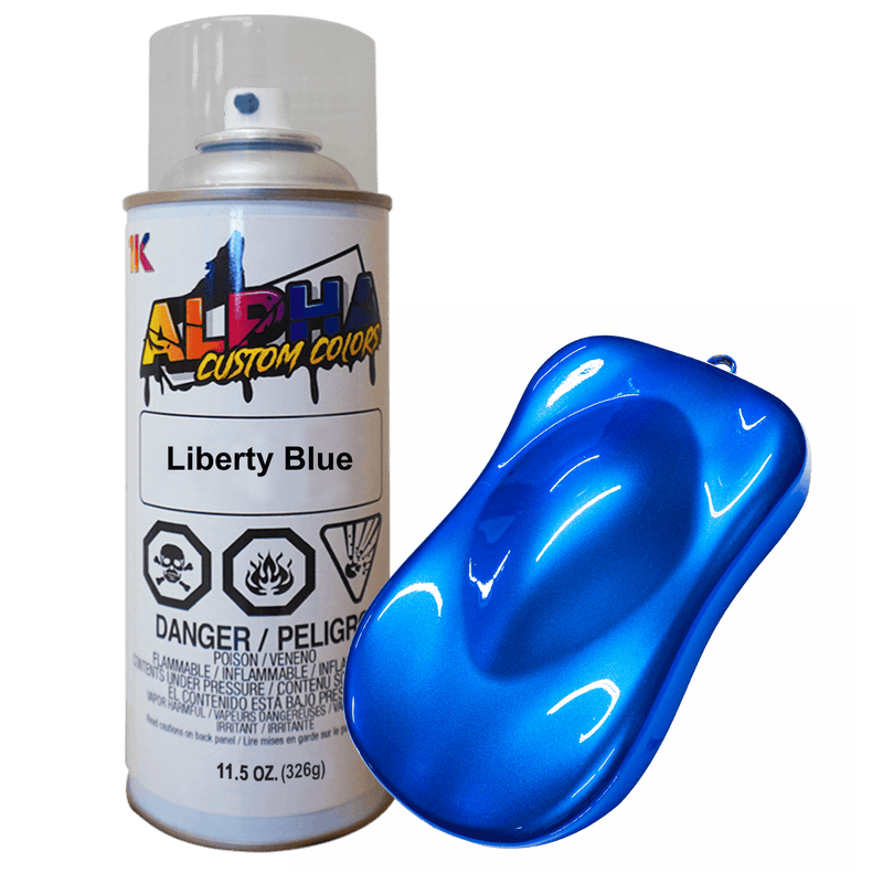 Liberty Blue Spray Can Midcoat - The Spray Source - Alpha Pigments