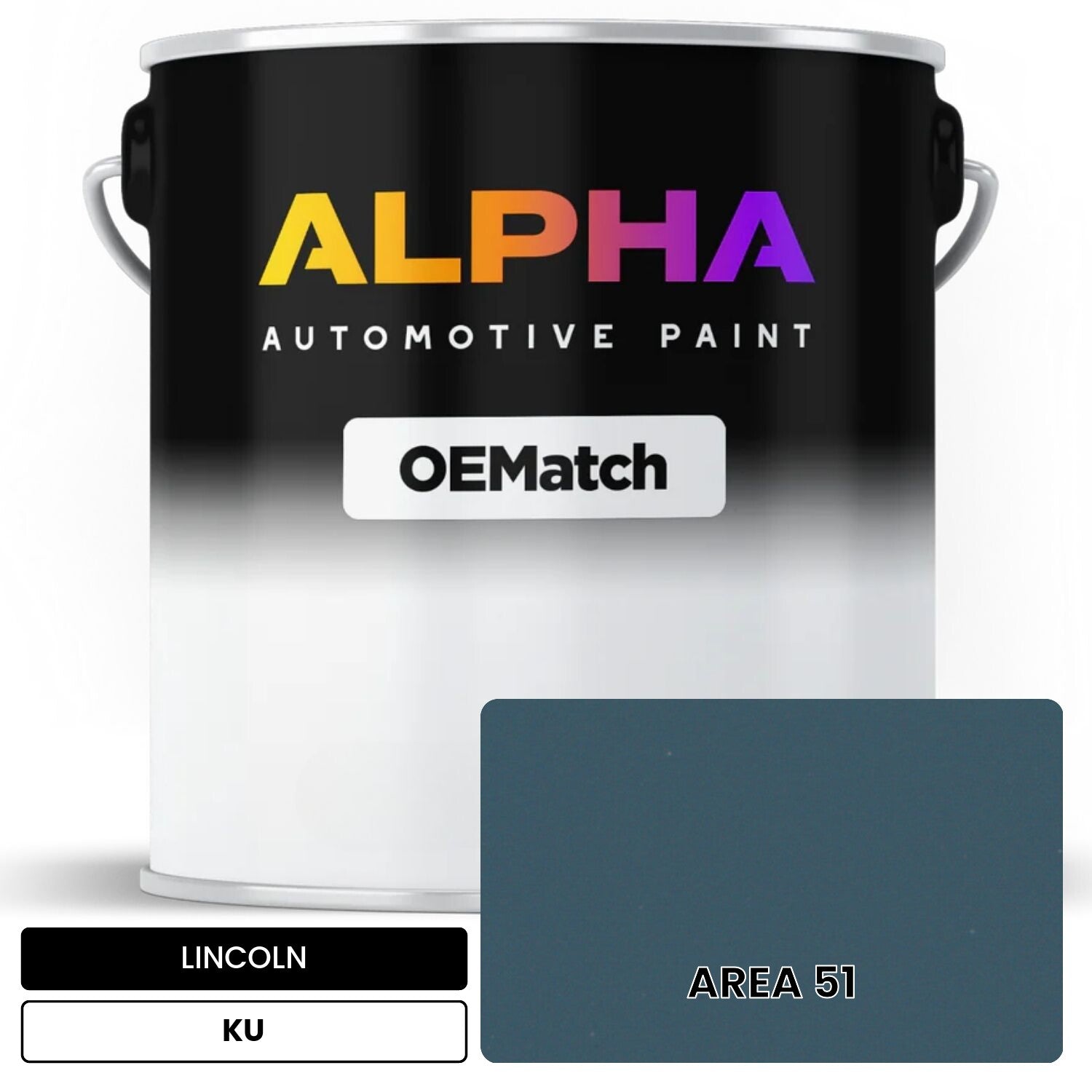 LINCOLN AREA 51 KU OEMatch Basecoat