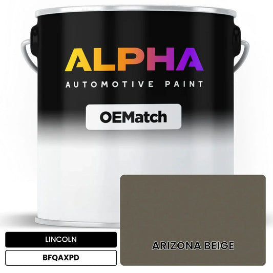 LINCOLN ARIZONA BEIGE BFQAXPD OEMatch Basecoat