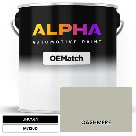 LINCOLN CASHMERE M7126D OEMatch Basecoat