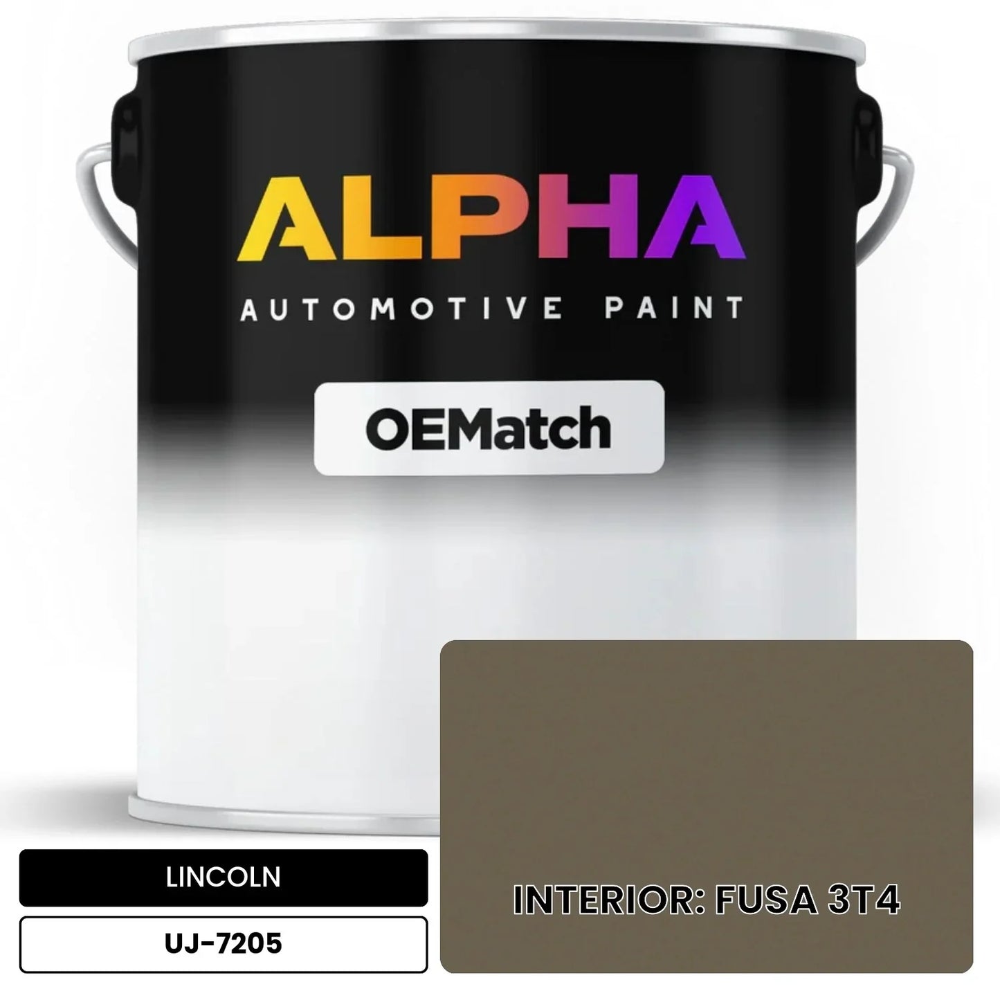 LINCOLN INTERIOR: FUSA 3T4 UJ-7205 OEMatch Basecoat