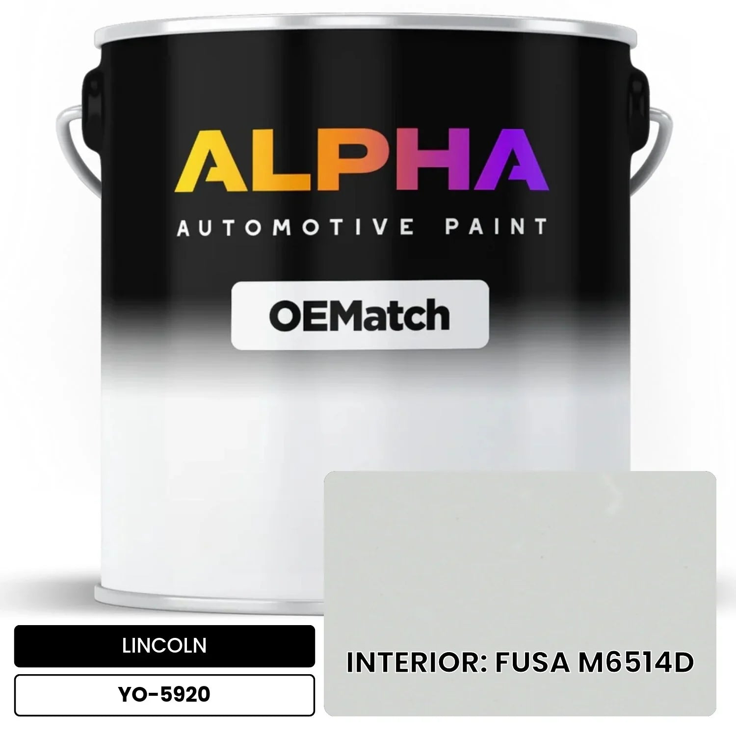 LINCOLN INTERIOR: FUSA M6514D YO-5920 OEMatch Basecoat