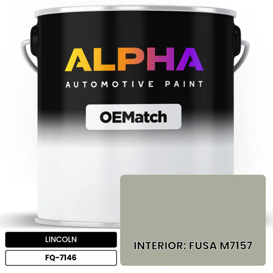 LINCOLN INTERIOR: FUSA M7157 FQ-7146 OEMatch Basecoat