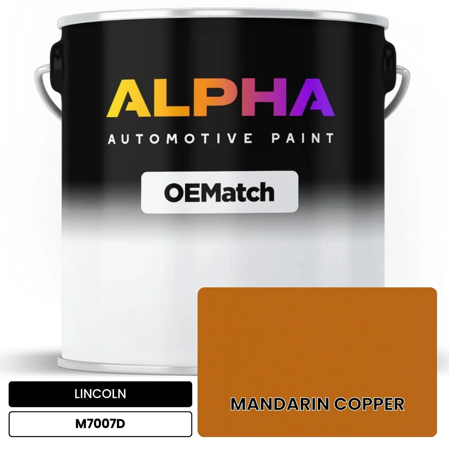 LINCOLN MANDARIN COPPER M7007D OEMatch Basecoat