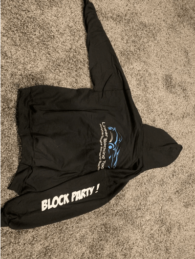 Linear Blocking Tools "Block Party" Hoodie - The Spray Source - Linear Blocking Tools