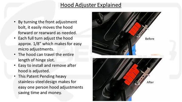 Linear Blocking Tools Hood Adjuster - The Spray Source - Linear Blocking Tools