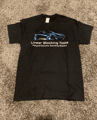 Linear blocking tools logo tee - The Spray Source - Linear Blocking Tools