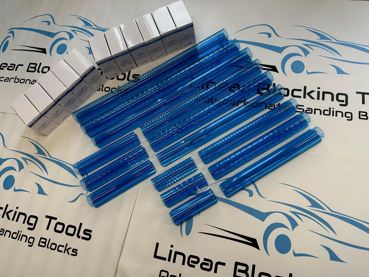 Linear Blocking Tools Master Kit & Ultimate Paper Bundle (Sticky Backed) - The Spray Source - Linear Blocking Tools