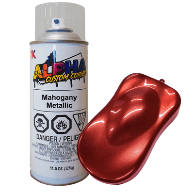 Mahogany Metallic Spray Can Midcoat - The Spray Source - Alpha Pigments
