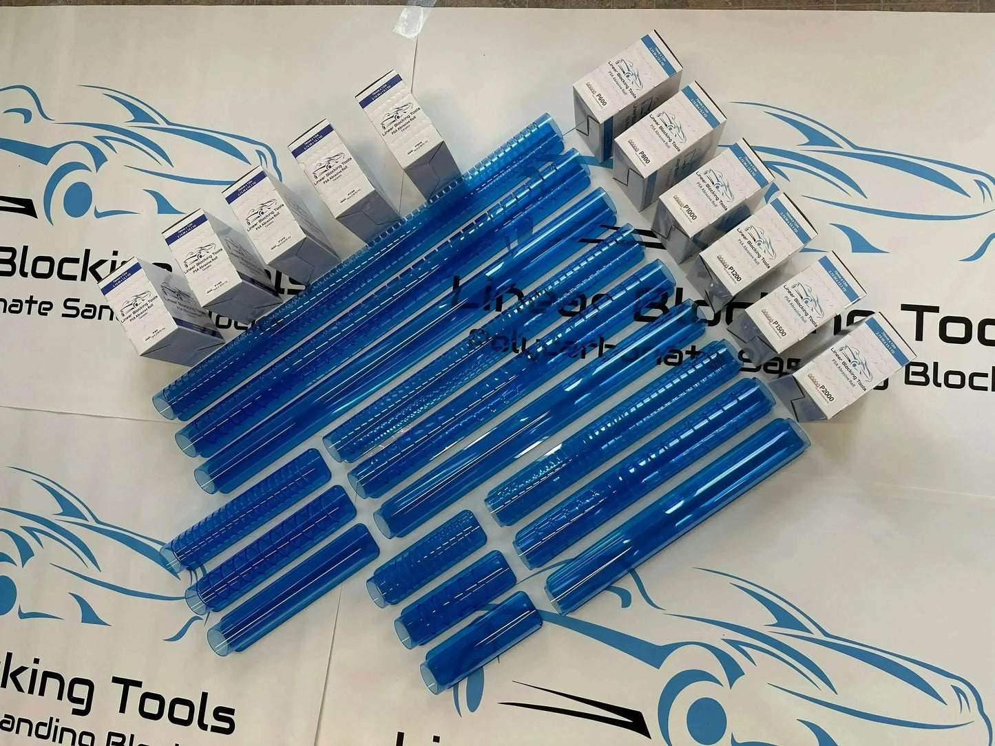 Linear Blocking  Tools Master Set & Ultimate Paper Bundle (Sticky Backed)