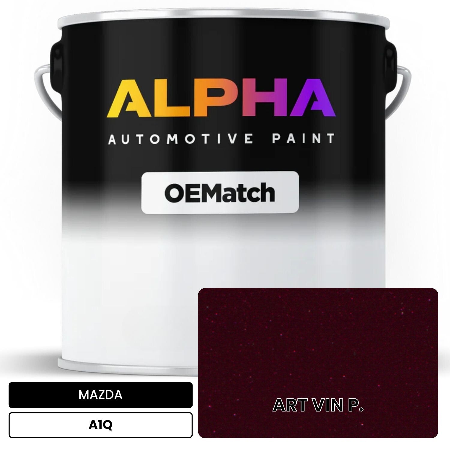 MAZDA  A1Q OEMatch Basecoat