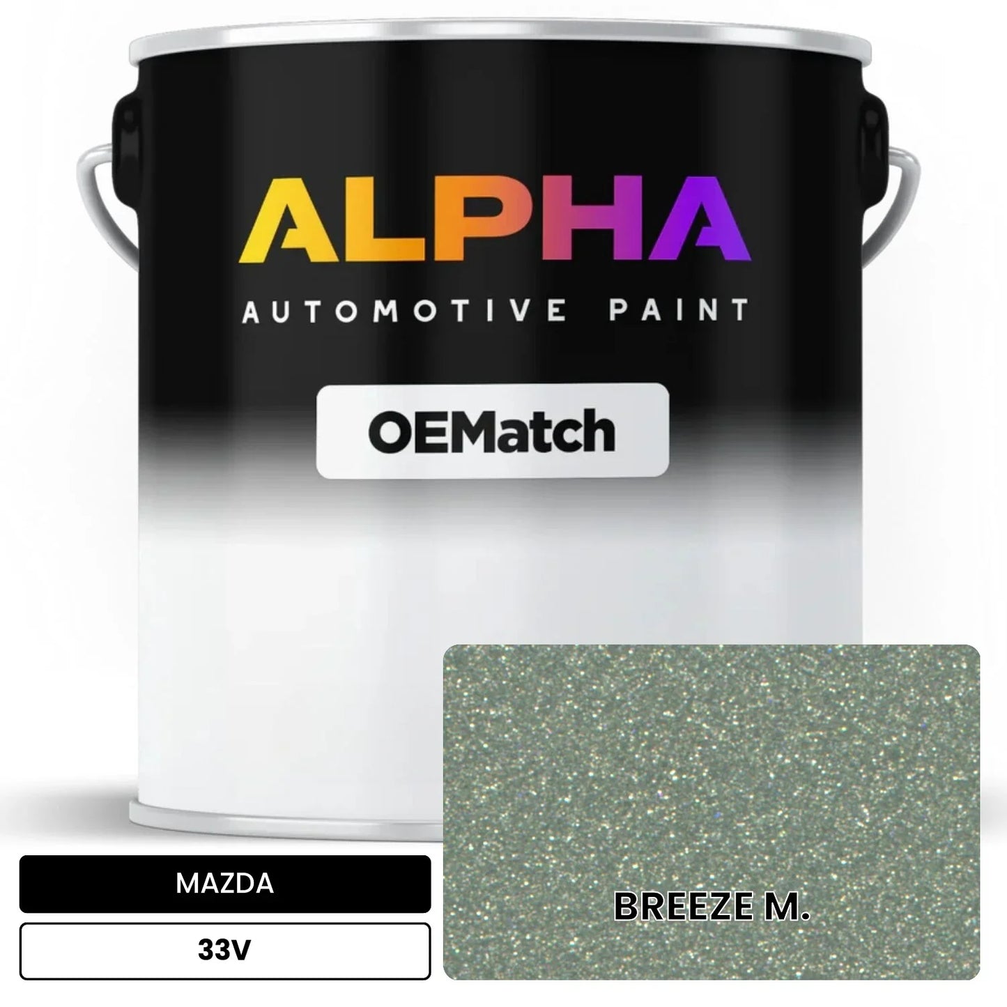 MAZDA BREEZE M. 33V OEMatch Basecoat