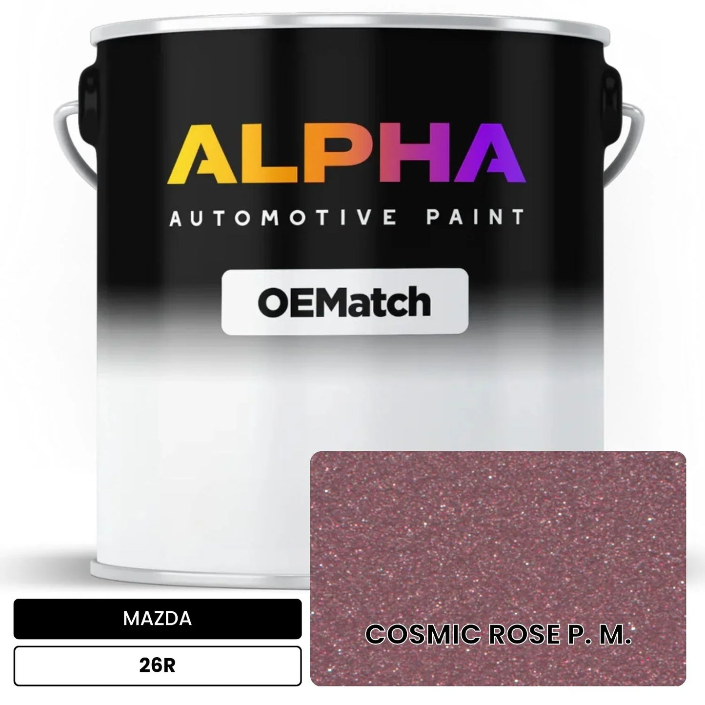 MAZDA COSMIC ROSE P. M. 26R OEMatch Basecoat