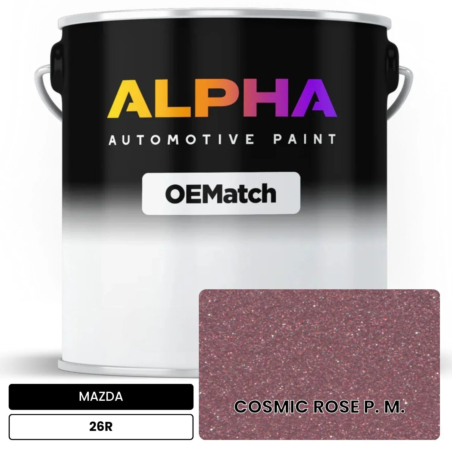 MAZDA COSMIC ROSE P. M. 26R OEMatch Basecoat