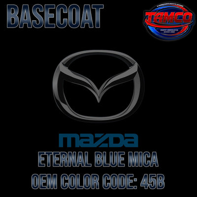 Mazda Eternal Blue Mica | 45B | 2017-2022 | OEM Basecoat - The Spray Source - Tamco Paint Manufacturing