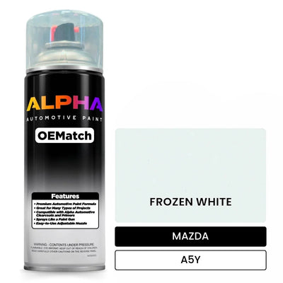 MAZDA FROZEN WHITE A5Y | OEMatch Automotive Spraycan