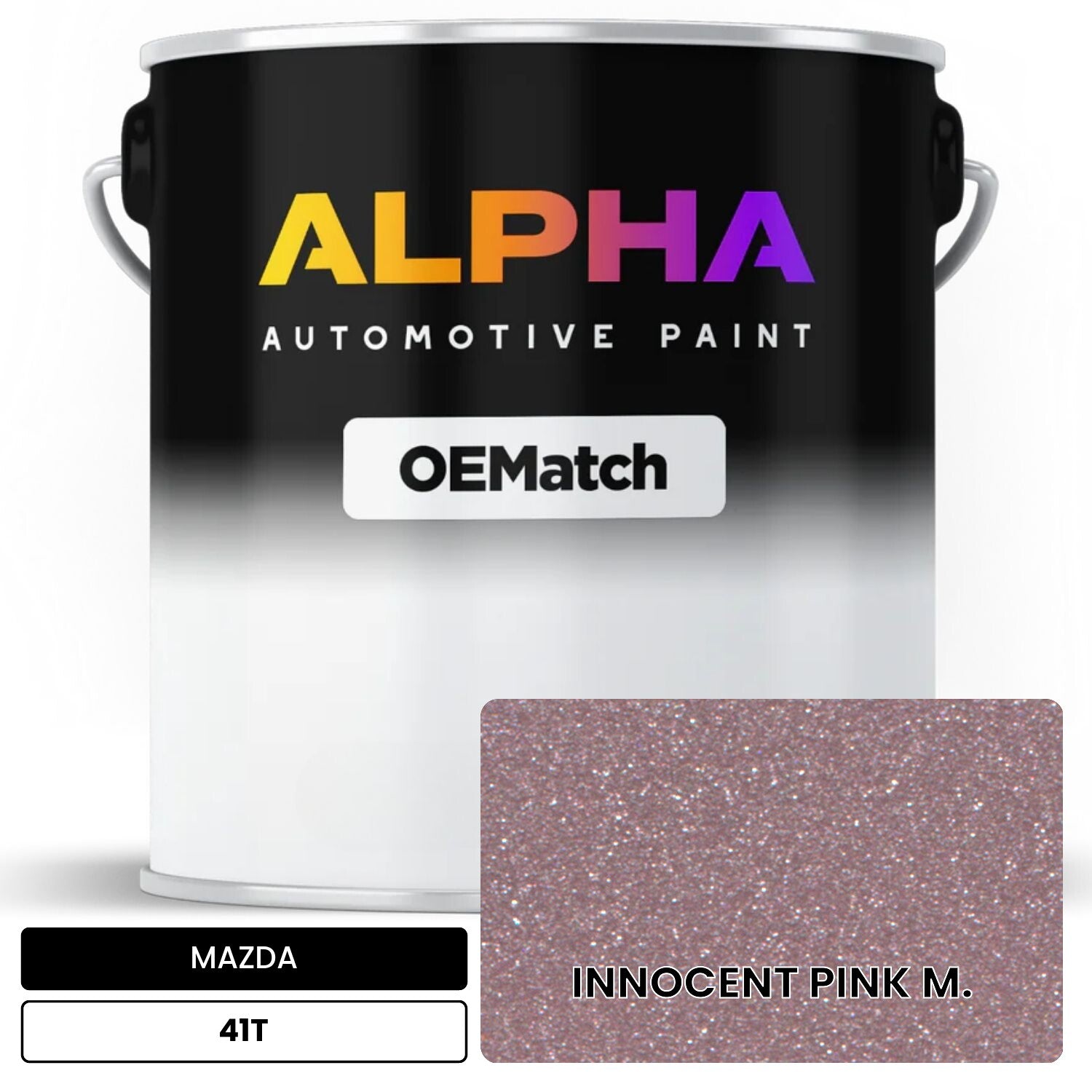 MAZDA INNOCENT PINK M. 41T OEMatch Basecoat