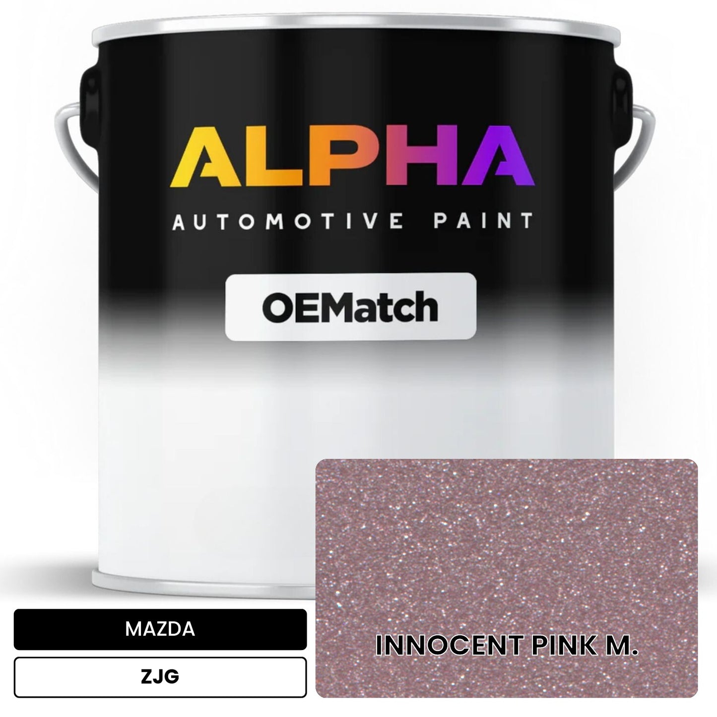 MAZDA INNOCENT PINK M. ZJG OEMatch Basecoat