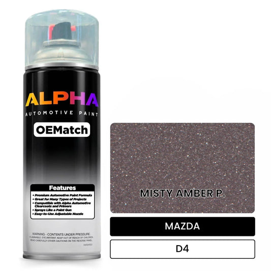 MAZDA MISTY AMBER P. D4 OEMatch Spraycan