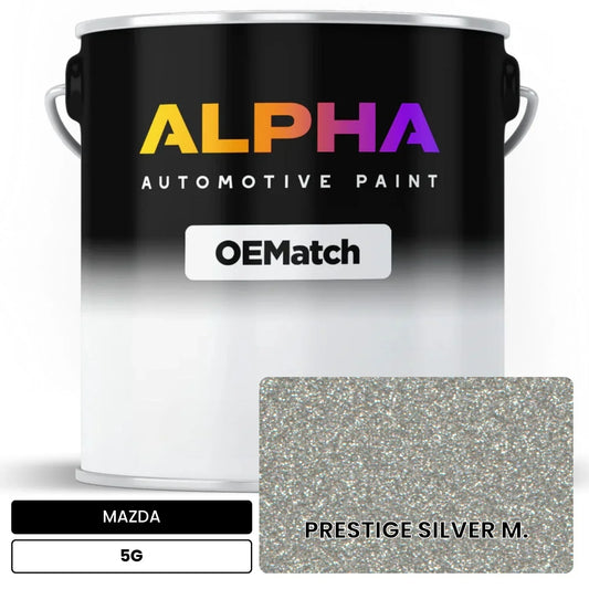 MAZDA PRESTIGE SILVER M. 5G OEMatch Basecoat