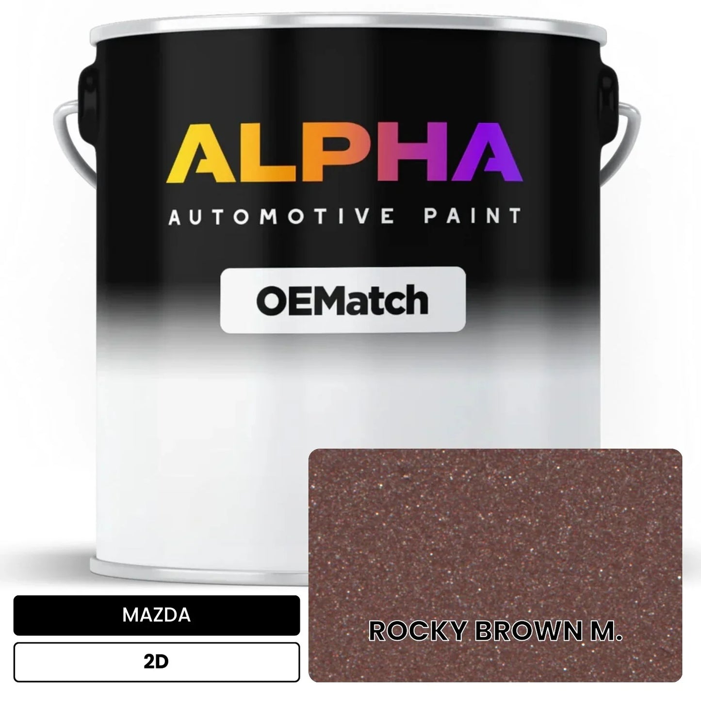 MAZDA ROCKY BROWN M. 2D OEMatch Basecoat