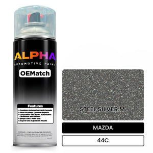 MAZDA STEEL SILVER M. ZVC | OEMatch Automotive Spraycan