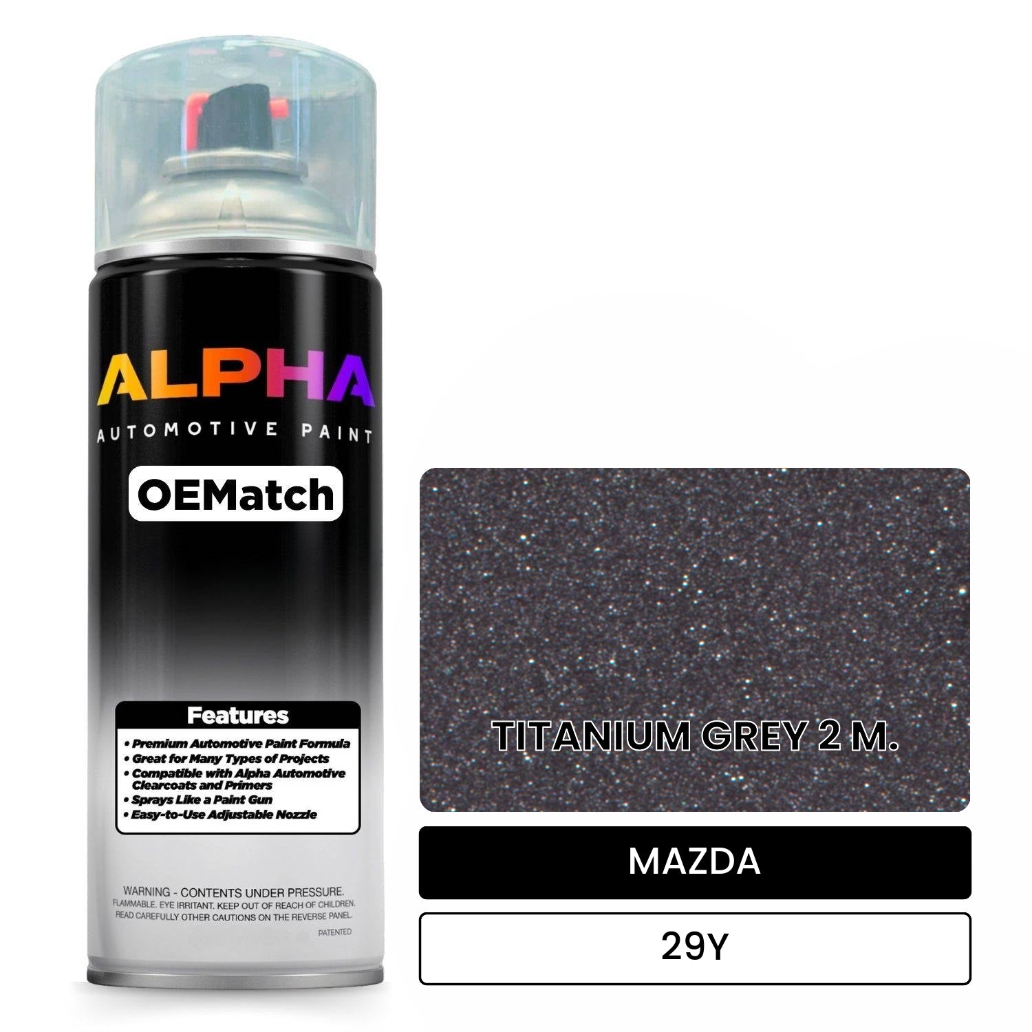 MAZDA  29Y OEMatch Spraycan