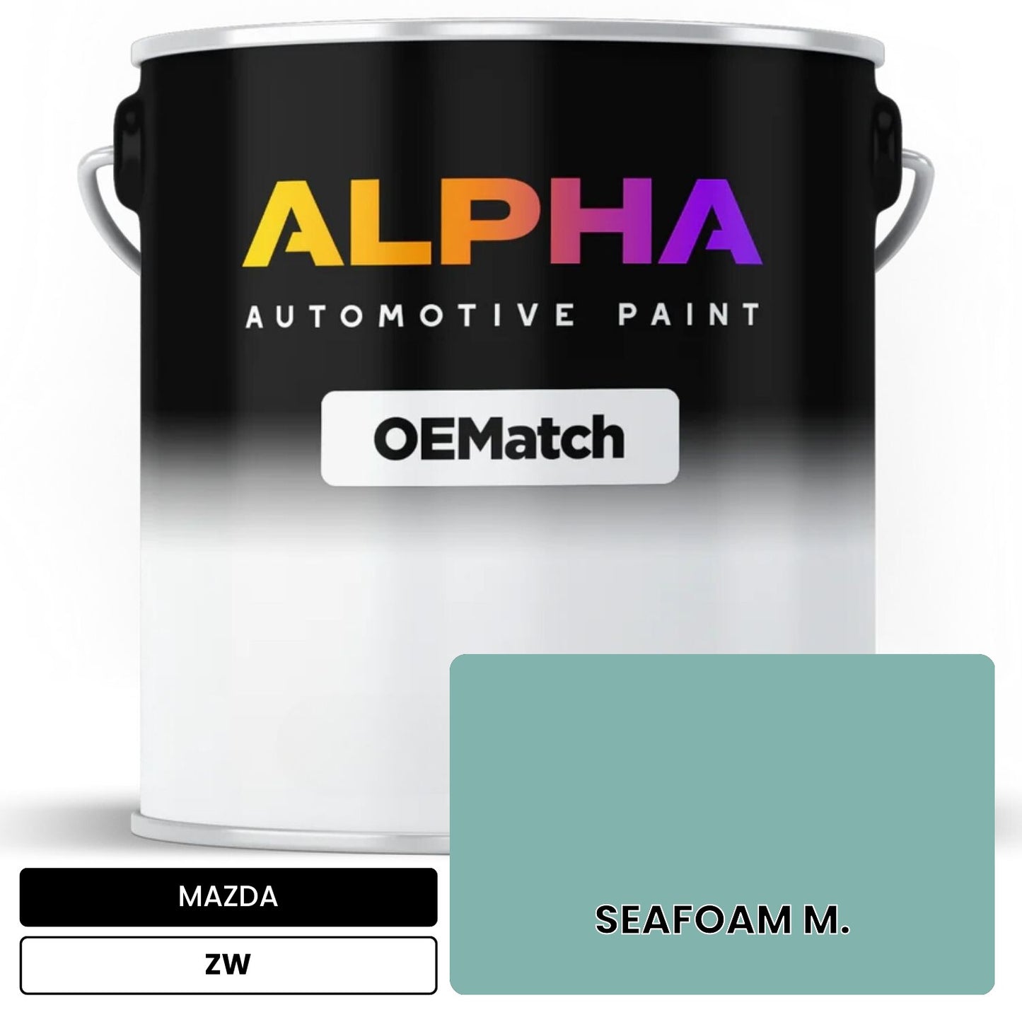 MAZDA SEAFOAM M. ZW OEMatch Basecoat