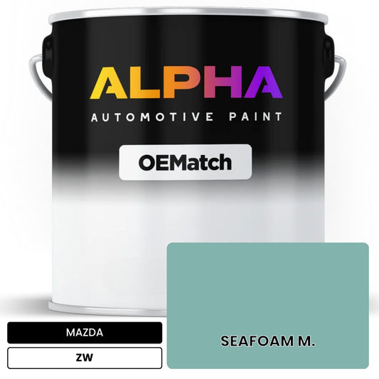 MAZDA SEAFOAM M. ZW OEMatch Basecoat