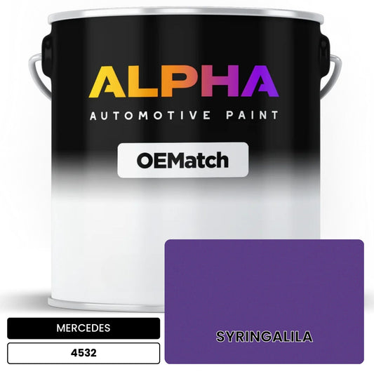 MERCEDES SYRINGALILA 4532 OEMatch Basecoat