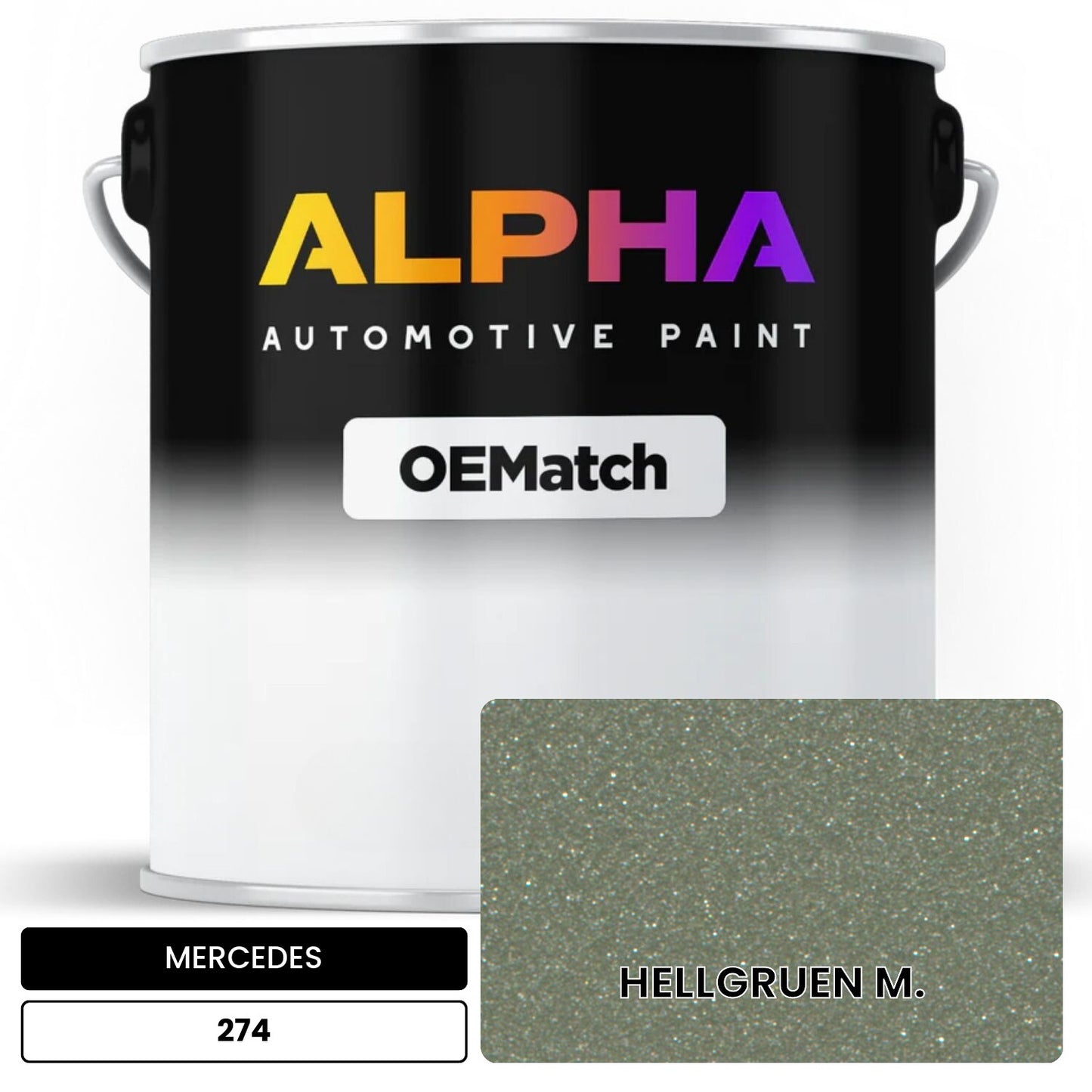 MERCEDES  274 OEMatch Basecoat