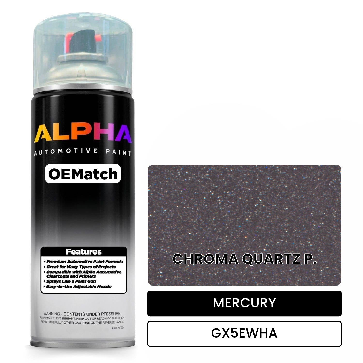 MERCURY CHROMA QUARTZ P. GX5EWHA OEMatch Spraycan