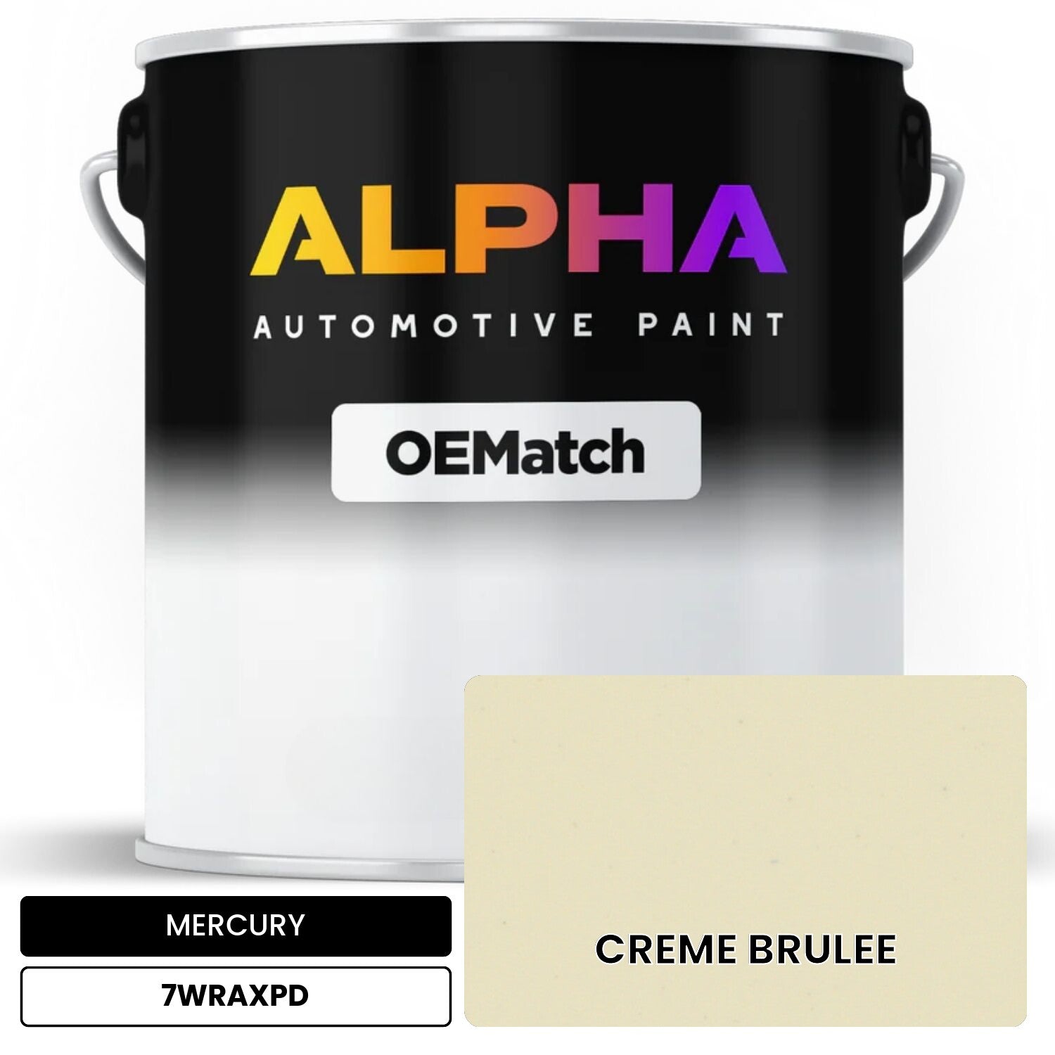 MERCURY CREME BRULEE 7WRAXPD OEMatch Basecoat