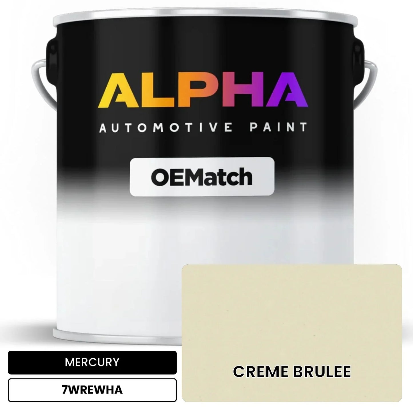 MERCURY CREME BRULEE 7WREWHA OEMatch Basecoat