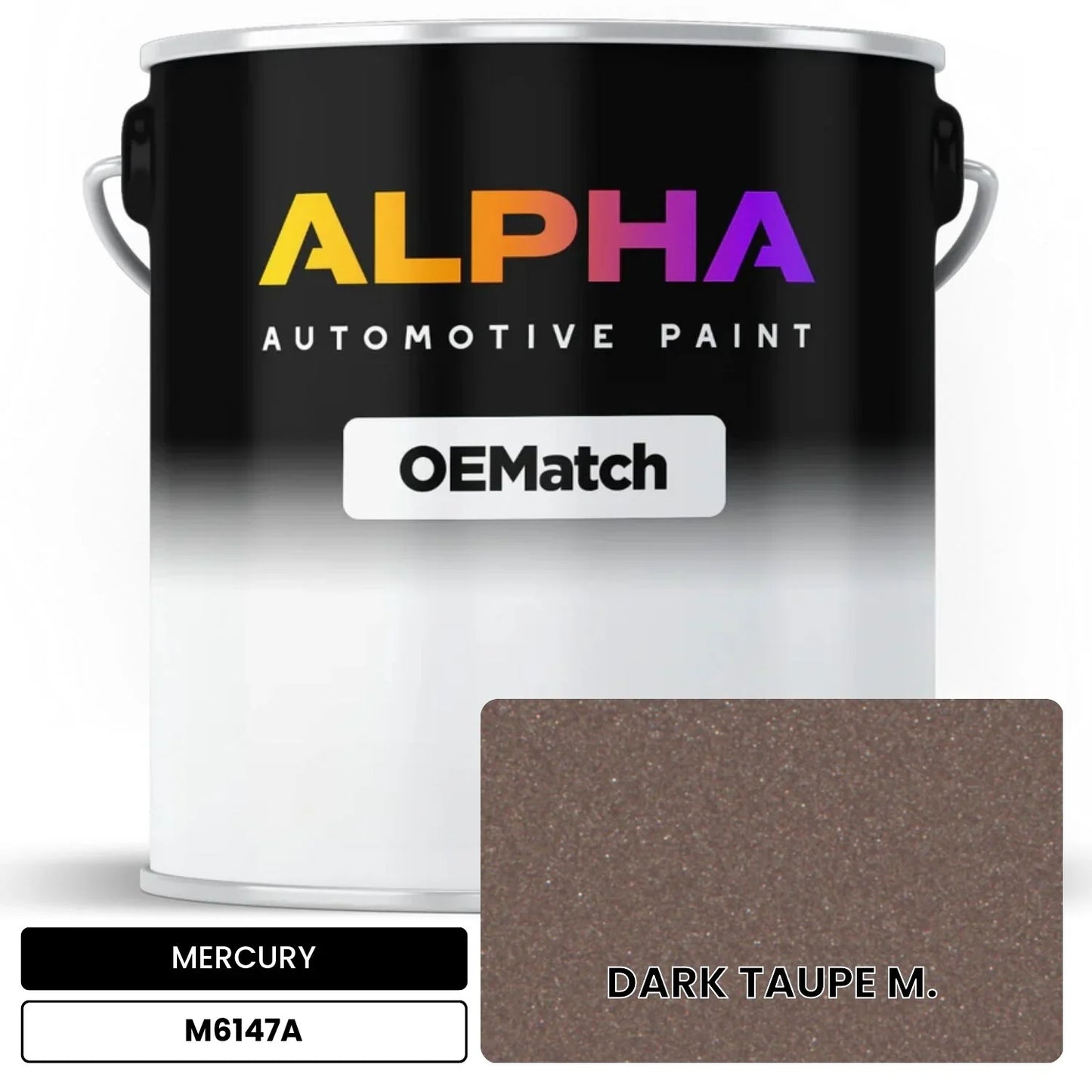 MERCURY DARK TAUPE M. M6147A OEMatch Basecoat