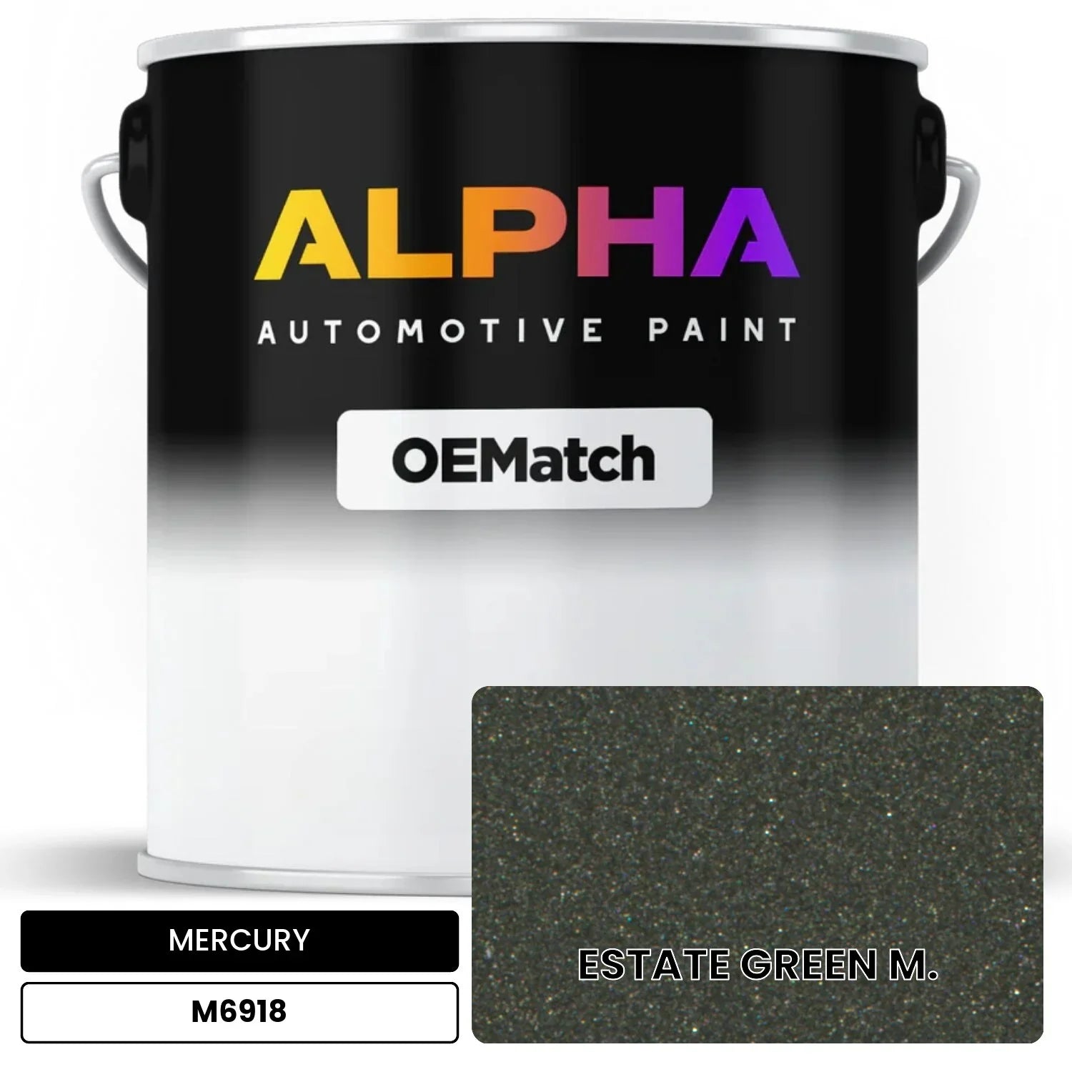 MERCURY ESTATE GREEN M. M6918 OEMatch Basecoat