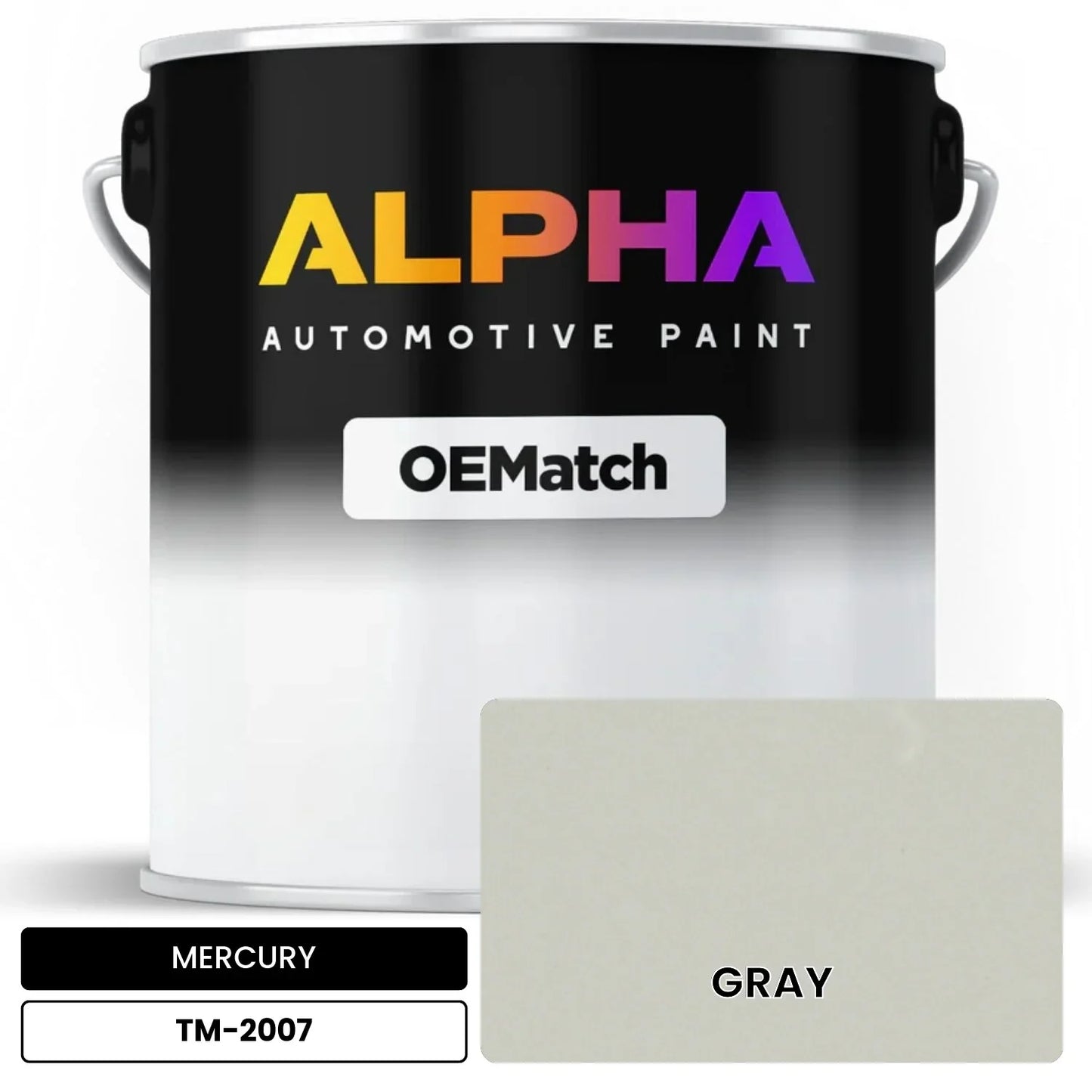 MERCURY GRAY TM-2007 OEMatch Basecoat