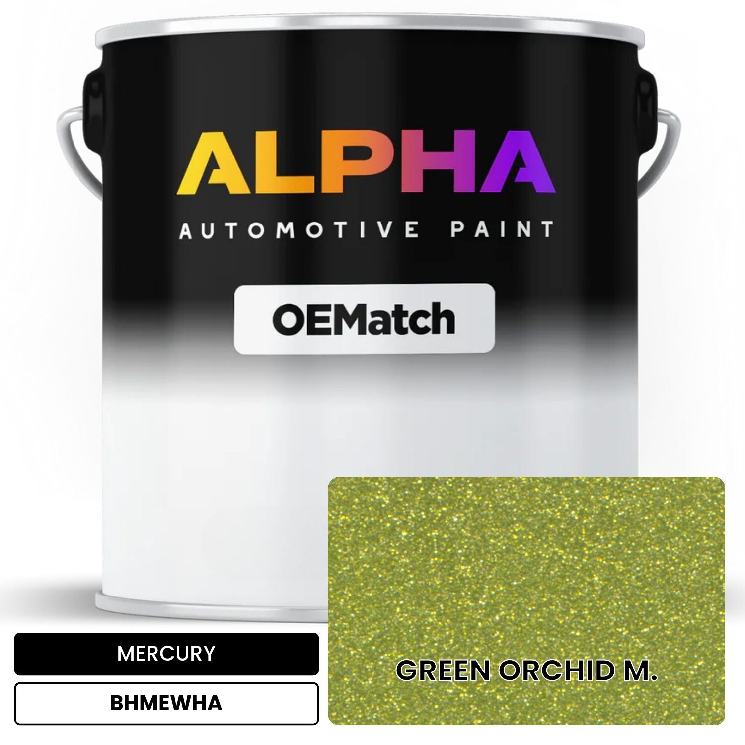 MERCURY GREEN ORCHID M. BHMEWHA OEMatch Basecoat