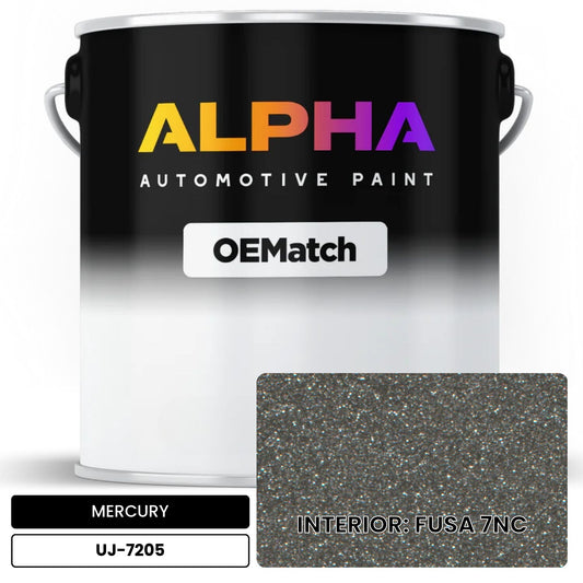 MERCURY INTERIOR: FUSA 7NC UJ-7205 OEMatch Basecoat