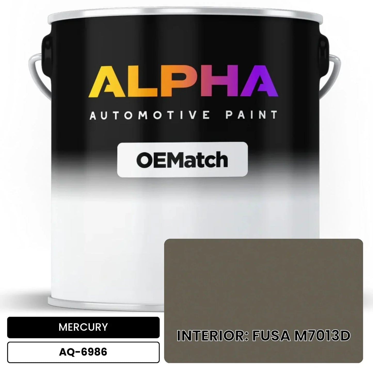 MERCURY INTERIOR: FUSA M7013D AQ-6986 OEMatch Basecoat